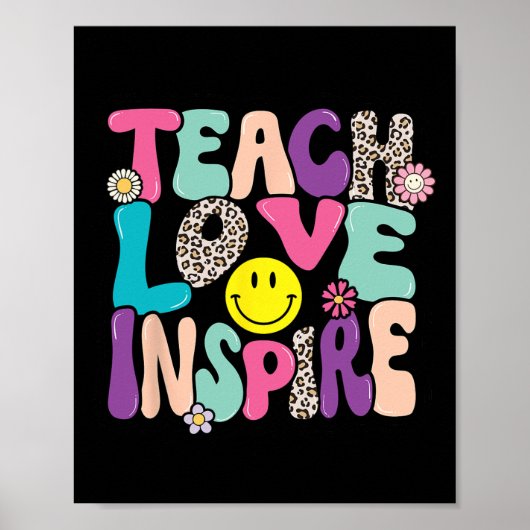 Terug naar school leer ik de liefde van het Inspir Poster (Voorkant)