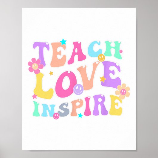 Terug naar school leer ik de liefde van het Inspir Poster (Voorkant)