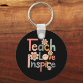 Terug naar school leer ik de liefde van het Inspir Sleutelhanger (Achterkant)