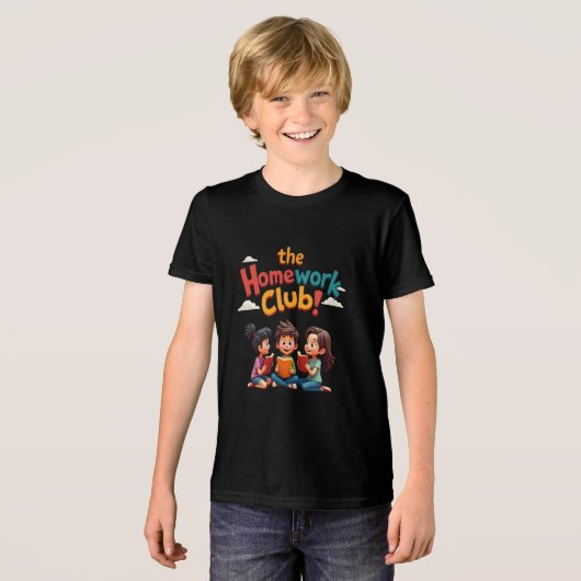 Terug naar school leesmaatjes Tri-Blend shirt (Voorkant volledig)