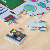 Terug naar school legpuzzel (Zijkant)