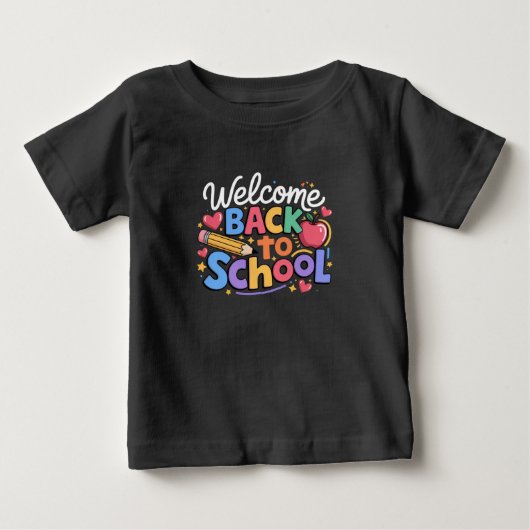 Terug naar school leraar eerste schooldag Grappig (Voorkant)