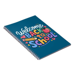 Terug naar school leraar eerste schooldag grappig notitieboek