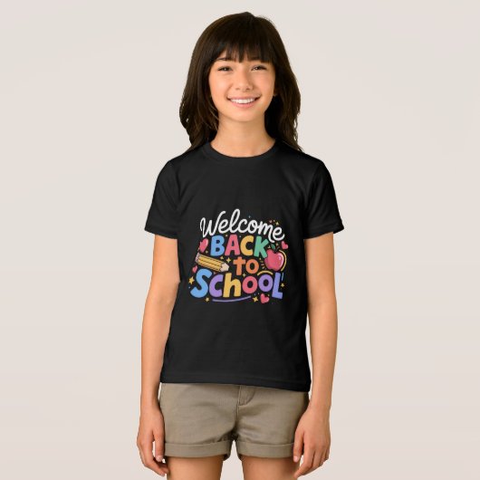 Terug naar school leraar eerste schooldag Grappig Tri-Blend Shirt (Voorkant volledig)