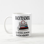 Terug naar school leraar student  koffiemok (Links)