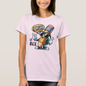 Terug naar school, leraar t-shirt (Voorkant)