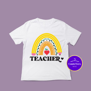 Terug naar school leraar T-shirt