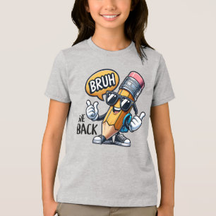 Terug naar school, leraar Tri-Blend shirt