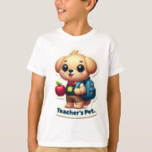 Terug naar school "Leraren Pet" Pun T-shirt (Voorkant)