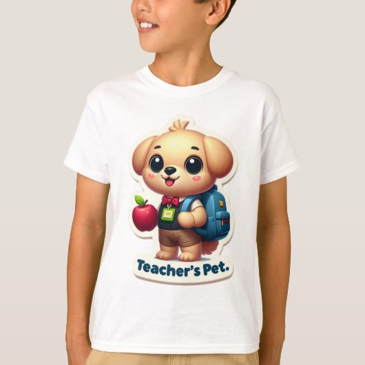 Terug naar school "Leraren Pet" Pun T-shirt (Voorkant)