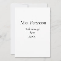 Terug naar school leraren waarderen voeg jaar klas