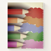 Terug naar School Leuk Heldere en kleurrijke Jouw  Notitieboek (Achterkant)