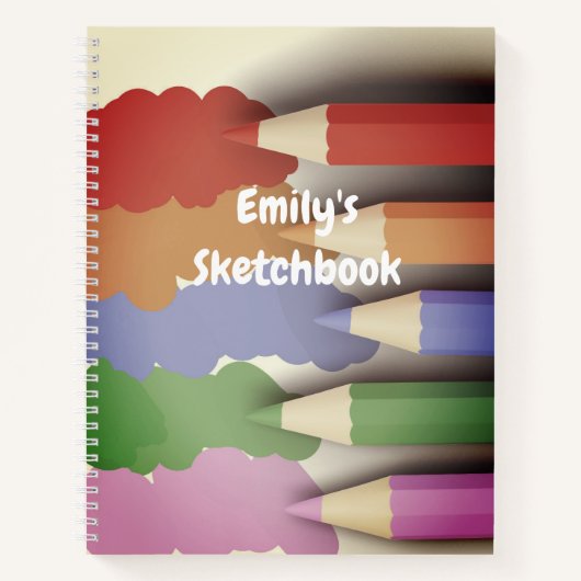 Terug naar School Leuk Heldere en kleurrijke Jouw  Notitieboek (Voorkant)