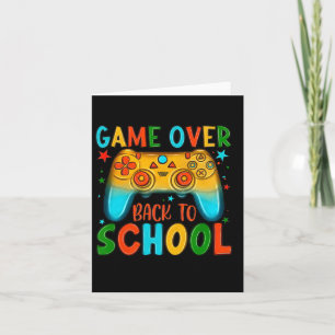Terug naar school Leuk spel over leraar Kind Kaart
