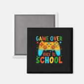 Terug naar school Leuk spel over leraar Kind Magneet (Voorkant / Achterkant)