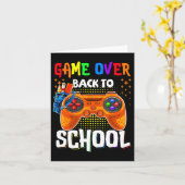 Terug naar school Leuk spel over Leraar Student Co Kaart (Gele Bloem)