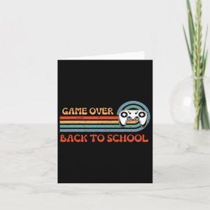 Terug naar school Leuk spel over leraar Student Vi Kaart