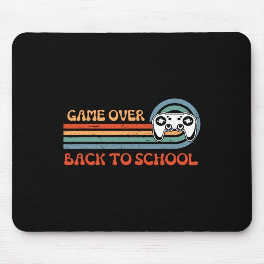 Terug naar school leuke spelletjes over leraar lee muismat (Voorkant)