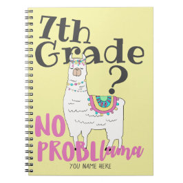 Terug naar school Llama: geen problemen op maat Notitieboek