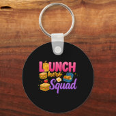 Terug naar school Lunch Lady Squad Lunch Hero Squa Sleutelhanger (Voorkant)