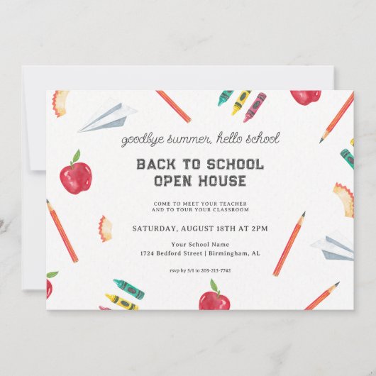 Terug naar school | Maak kennis met het Teacher Op Kaart (Voorkant)