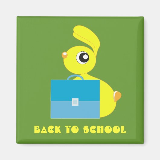 Terug naar school magneet (Voorkant)