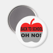 Terug naar school magneet (Voorkant / Achterkant)