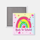 Terug naar school magneet (Voorkant / Achterkant)