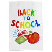 Terug naar school medium cadeauzakje (Achterkant)