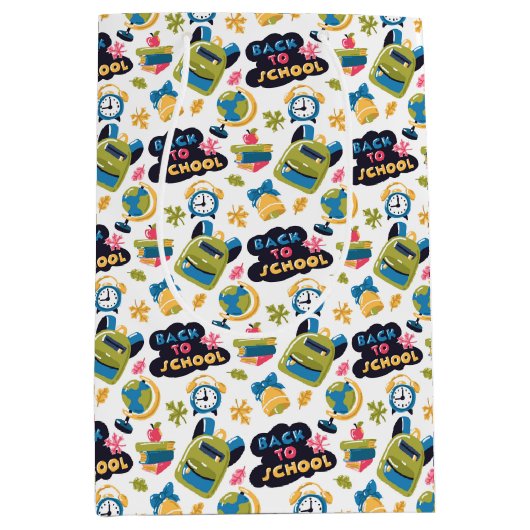 Terug naar School Medium Cadeauzakje (Voorkant)