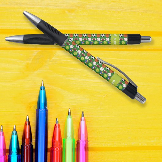 Terug naar school Meerdere sportballen gepersonali Pen