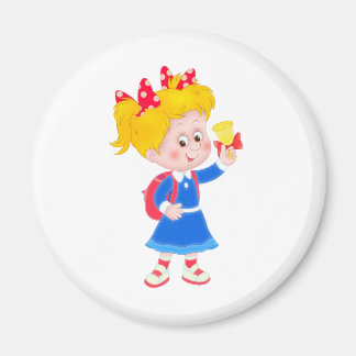 Terug naar school meisje magneet