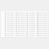 Terug naar School Meisjes Gymnastiek Kinder Naam Labels (Vel)