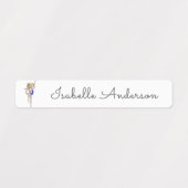 Terug naar School Meisjes Gymnastiek Kinder Naam Labels (Design 2)