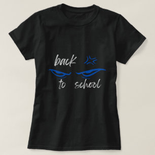 Terug naar school met een anime twist Gedrukt T-shirt