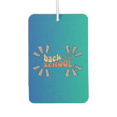 Terug naar school met een anime twist luchtverfrisser (Voorkant)