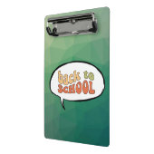 Terug naar school met een anime twist mini klembord (Angled2)