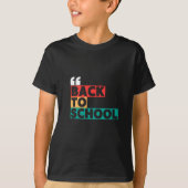 Terug naar school met een klassieke en elegante to t-shirt (Voorkant)
