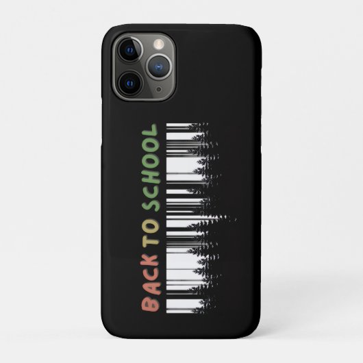 Terug naar school met een vleugje wilde bomen Case-Mate iPhone case (Achterkant)