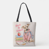 Terug naar school met Lina Tote Bag (Achterkant)