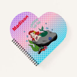 Terug naar school met mermaids en het zee notitieb notitieboek