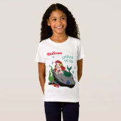 Terug naar school met mermaids t-shirt (Voorkant volledig)