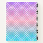 Terug naar school met zeemeerminnen en zee notitieboek (Achterkant)