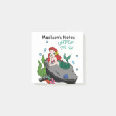 Terug naar school met zeemeerminnen en zee post-it® notes (Voorkant)