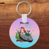 Terug naar school met zeemeerminnen en zee sleutelhanger (Voorkant)