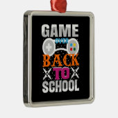 Terug naar school metalen ornament (Rechts)