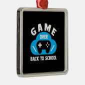 Terug naar school metalen ornament (Rechts)