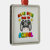 Terug naar school metalen ornament (Rechts)
