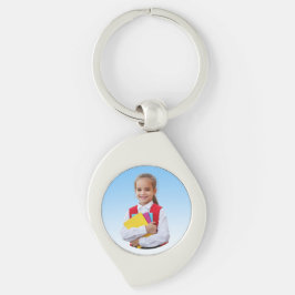 Terug naar school metalen sleutelhanger