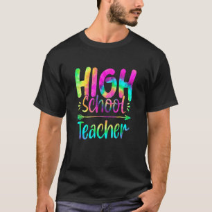 Terug naar school middelbare school leraar Motivat T-shirt